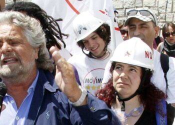 Beppe Grillo coi No Tav