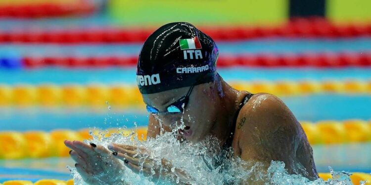 Martina Carraro nuoto Olimpiadi