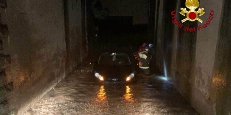 Bomba d'acqua ad Arezzo