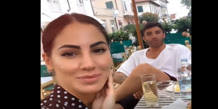 Giulia De Lellis e Andrea Iannone - Screenshot da Instagram