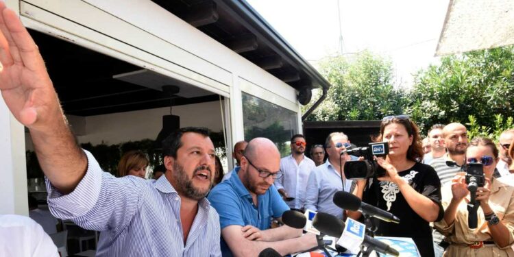 Salvini a Milano Marittima