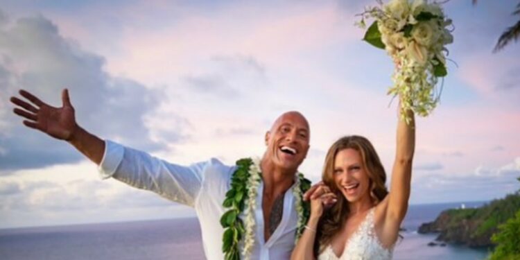 Matrimonio The Rock, foto Instagram Dwayne Johnson