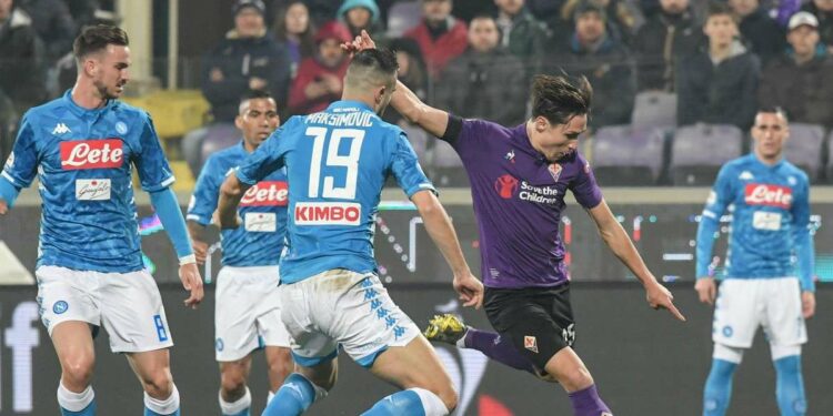 Pronostico Fiorentina Napoli, Serie A 1^ giornata (Foto LaPresse)