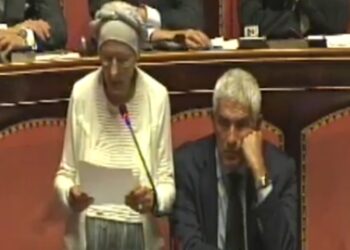 Emma Bonino al Senato