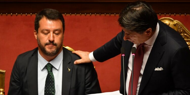 salvini conte terremotati