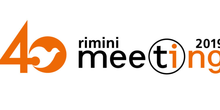 Il logo del Meeting Rimini 2019