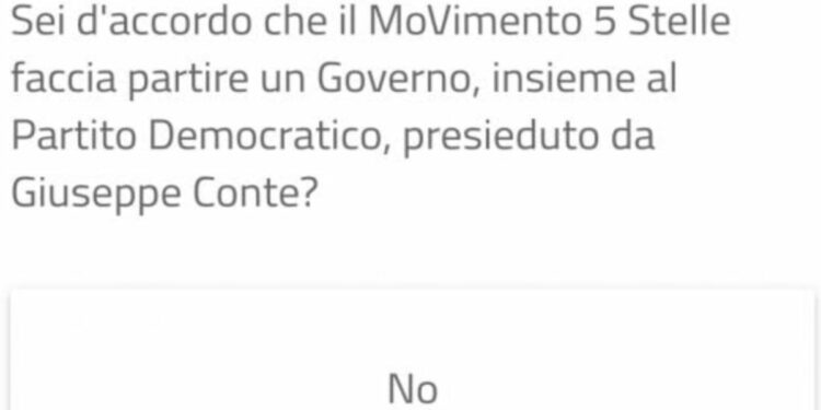 Piattaforma Rousseau, il “giallo” sul voto