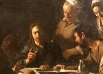 Caravaggio: La cena di Emmaus