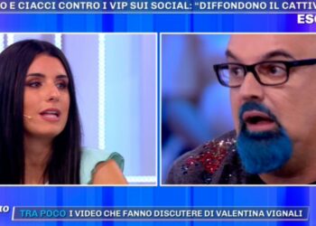 Valentina Vignali e Giovanni Ciacci a Pomeriggio 5