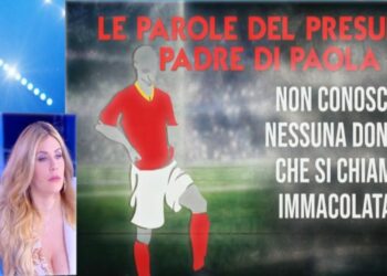 Paola Caruso, chi è il padre biologico?