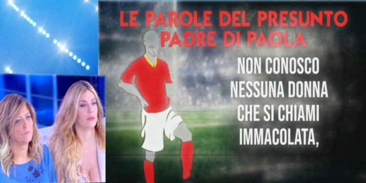 Paola Caruso, chi è il padre biologico?