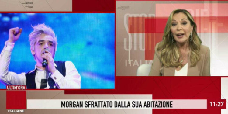 Morgan e lo sfratto, Storie Italiane