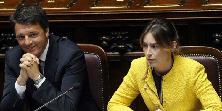 maria elena boschi nicola cesari