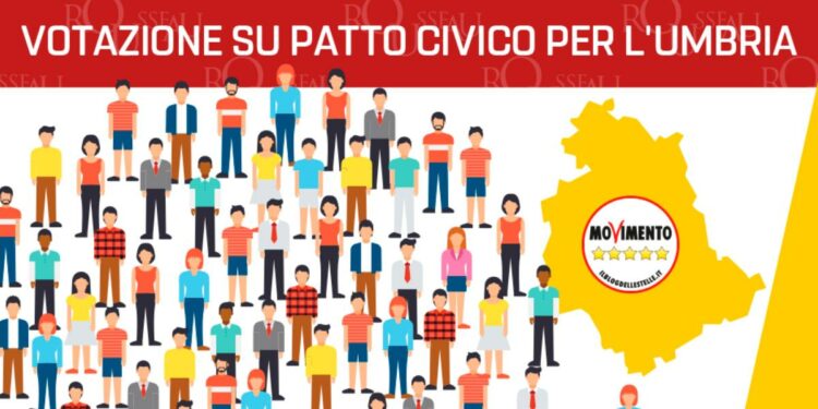 Patto civico M5s-Umbria