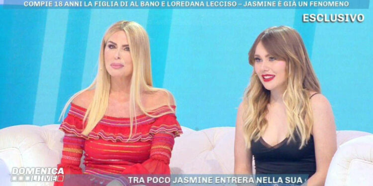 Loredana Lecciso ospite di Domenica Live