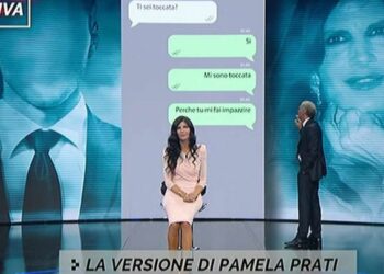 Pamela Prati e Mark Caltagirone, messaggi hot