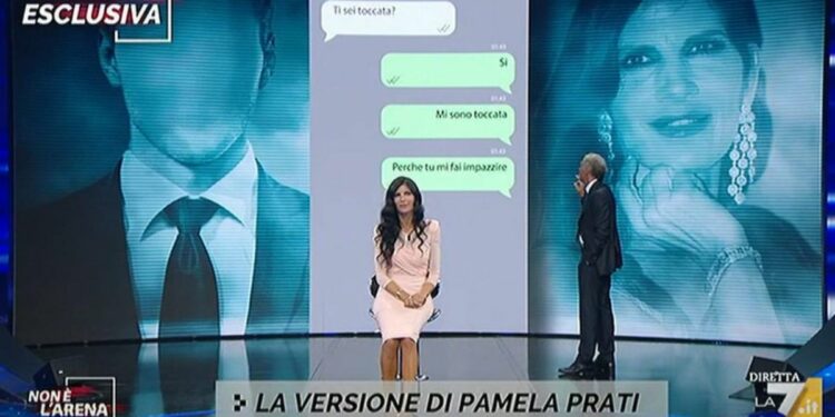 Pamela Prati e Mark Caltagirone, messaggi hot