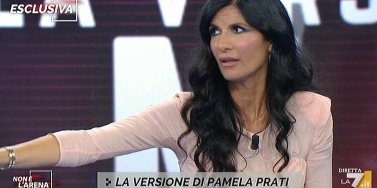 Pamela Prati a Non è l'Arena