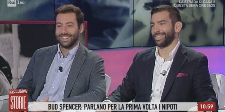 Alessandro e Carlo, i nipoti di Bud Spencer (Rai)