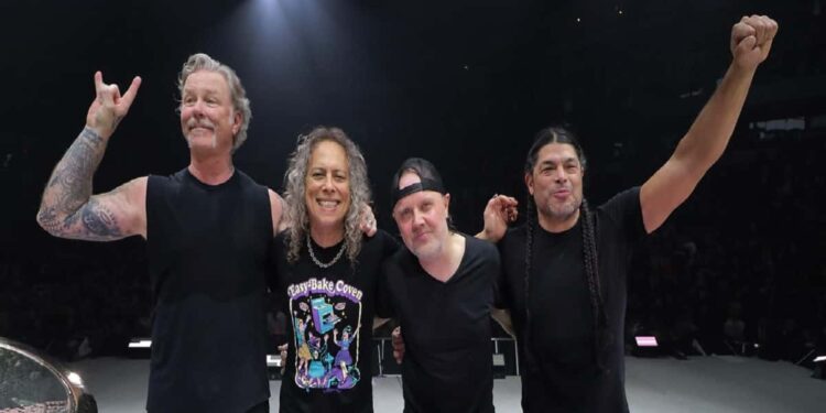 I Metallica - Foto Facebook