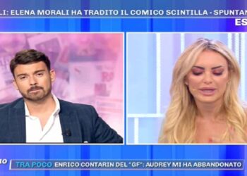 Elena Morali e Francesco Fredella a Pomeriggio 5