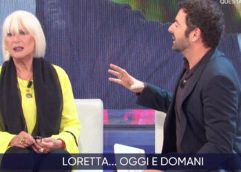 Loretta Goggi a La Vita in Diretta