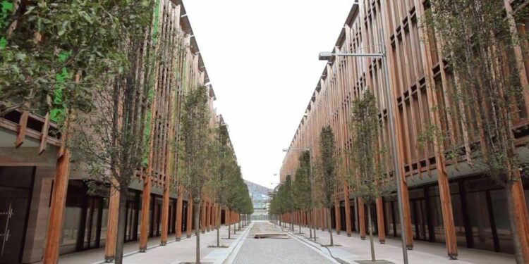 Le Albere di Trento, quartiere progettato da Renzo Piano dove ha sede l'ISA