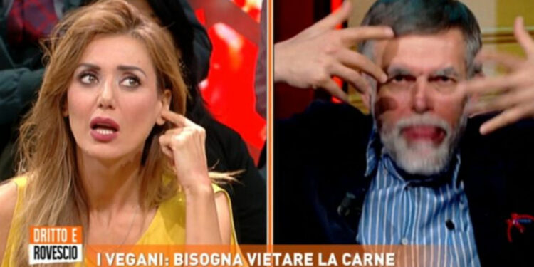 Daniela Martani a Dritto e Rovescio (Rete 4)