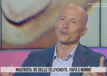 Giorgio Mastrota a Storie Italiane (Rai)