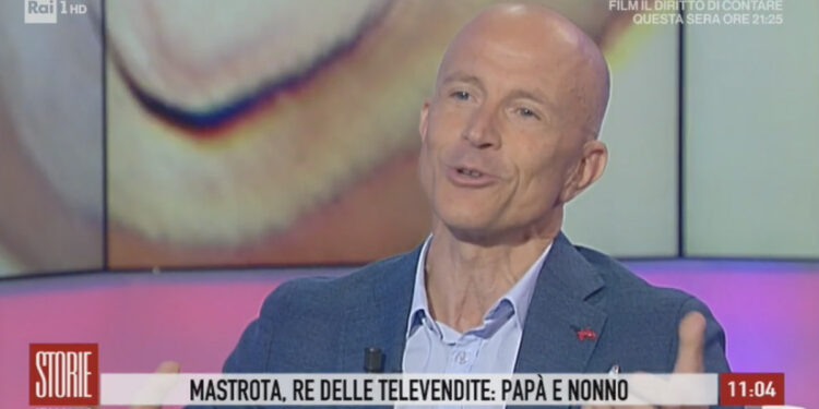 Giorgio Mastrota a Storie Italiane (Rai)