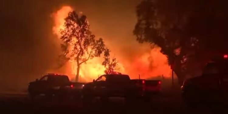 Incendio, immagine di repertorio