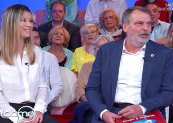 Marco Tardelli e la figlia Sara a Vieni da me