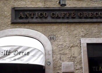 L'Antico Caffè Greco a Roma