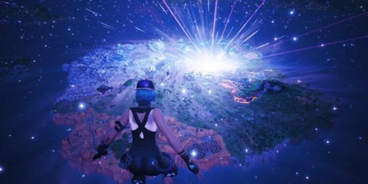 L'esplosione che ha cancellato Fortnite