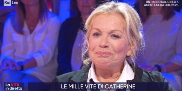 Catherine Spaak a La Vita in Diretta