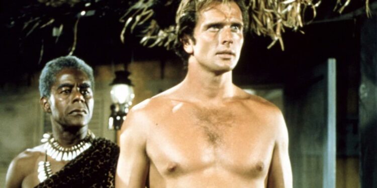 Ron Ely in Tarzan, serie tv anni '60