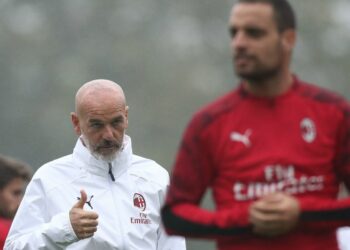 Milan Pioli allenamento Serie A