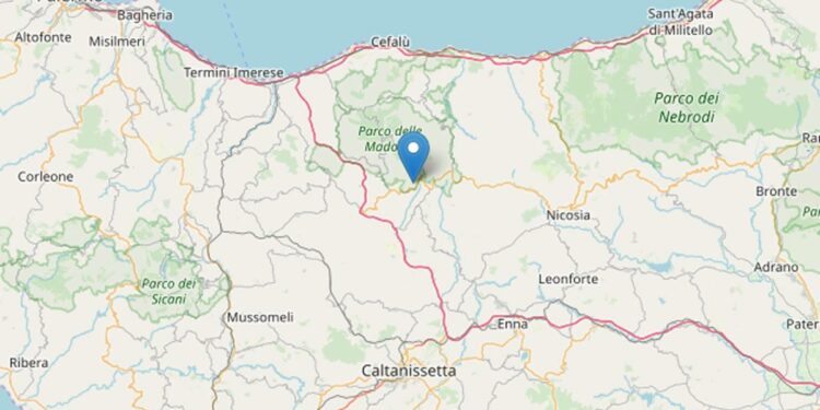 Terremoto a Palermo (Ingv)