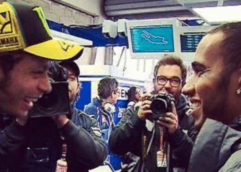 Rossi e Hamilton