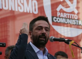 Rossano Rubicondi, candidato governatore Umbria per il Partito Comunista (foto da Facebook)