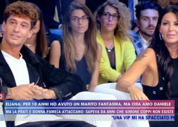 Eliana Michelazzo e Daniele Bartolomeo a Live Non è la D'Urso