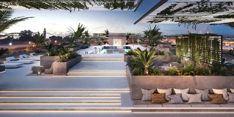 Pestana CR7, il rendering dell'hotel