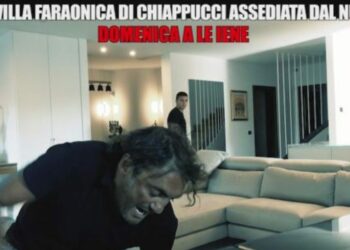 Claudio Chiappucci, scherzo Iene