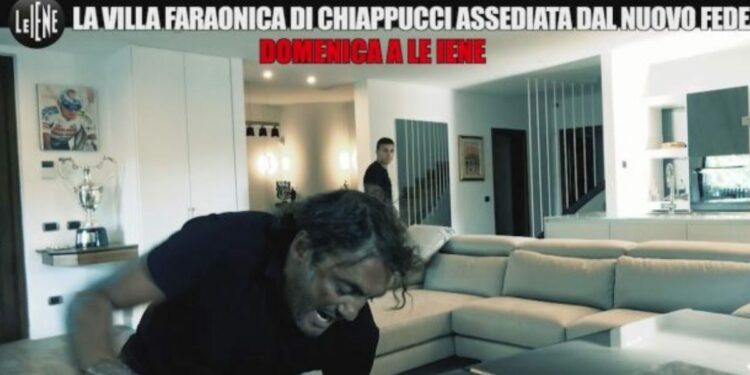 Claudio Chiappucci, scherzo Iene