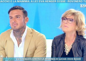 Bonny, madre di Lucas Peracchi (Domenica Live)