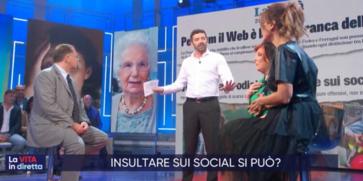 Patrizia De Blanck a La Vita in Diretta