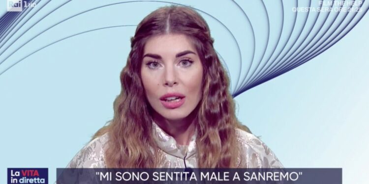 Bianca Atzei a La Vita in Diretta