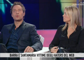 Claudio Santamaria e Francesca Barra (Rai)