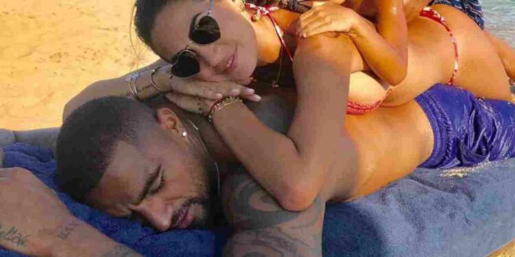 Kevin Prince Boateng con Melissa Satta