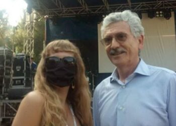 Myss Keta e Massimo D'Alema